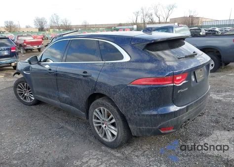 2018 Jaguar F-Pace 20D Prestige из США, поврежденный, VIN SADCK2FN2JA251978